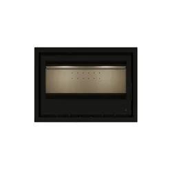 MAESTRO FERRETERO TERMOFOC – Einsetzbarer Holzofen mit Turbine, Modell LAGOS C695, 7,3 kW
