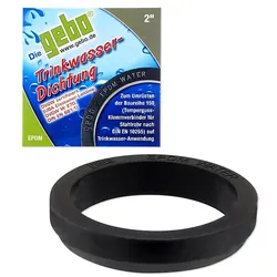 GEBO-Gummiformring 2'' aus EPDM - zum Umrüsten auf Trinkwasseranwendung bis 25°C