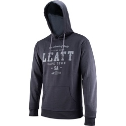 Leatt Core S23, Kapuzenpullover - Dunkelgrau - S