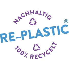 Wissner Spielchips rot (100 Stück) aus RE-Plastic® | Zählchips Marker Tokens ø 25 mm