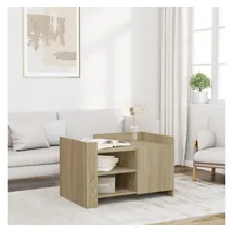 vidaXL Couchtisch Sonoma Eiche 80 x 50 x 50 cm