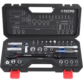 TECPO Drehmomentschlüssel Set 27-tlg. 3/8" 5-50 Nm