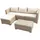 Svita Gartenlounge 5-tlg. Beige
