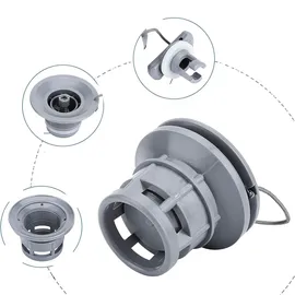 Evolution Aufblasbare Poolabdeckung Rund grau 300 cm