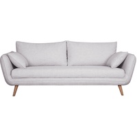 Sofa skandinavisch 3 Plätze hellgrau-meliert CREEP