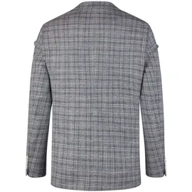 Hechter Paris Sakko in dark blue | grau / weiß 48