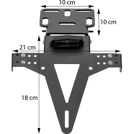 OEM Set Kennzeichenhalter + 4x LED Blinker mit E-Prüfzeichen