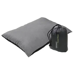 Cocoon synthetisches Reisekopfkissen 25x35cm - STK - charcoal/smoke grey