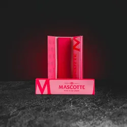 Kratom World Mascotte Zigarettenpapier Combi Pack + filters Pink