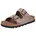 Pantolette RIEKER Herren Gr 43 braun hellbraun Veloursleder Schuhe Pantolette Sommerschuh Strandschuh Hausschuh mit bequemem Fußbett