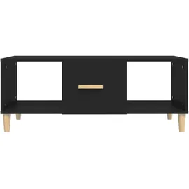 furnicato Moderner Schwarz Holzwerkstoff 102 x 50 x 40 cm