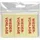 Info Haftmarker gelb "WIEDERVORLAGE" 3x 50 Streifen
