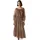 Pepe Jeans Dorotea Midikleid Braun L