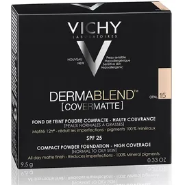 Vichy Dermablend Covermatte Compact Powder Foundation 15 opal