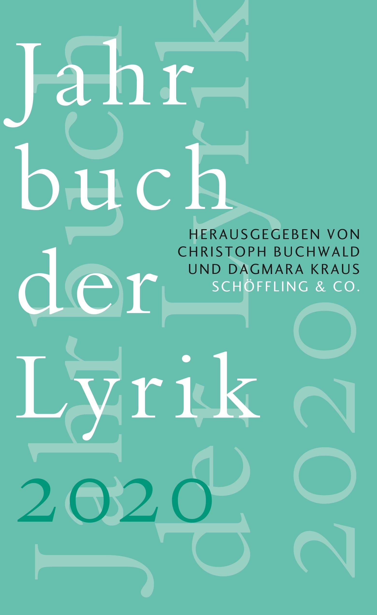Jahrbuch der Lyrik 2020, Belletristik