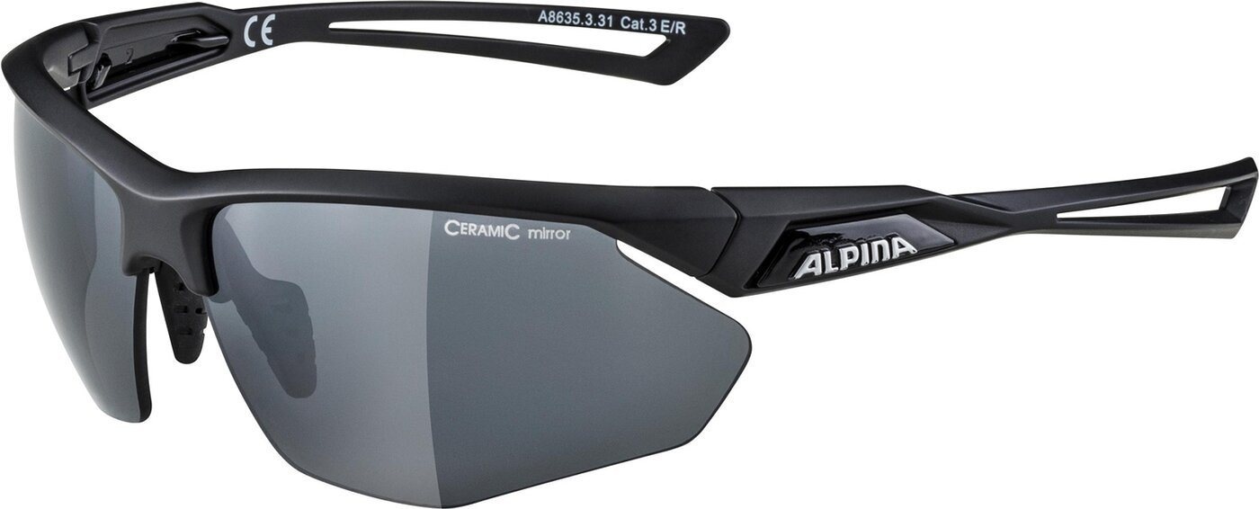 Alpina Sports Sonnenbrille NYLOS HR BLACK MATT