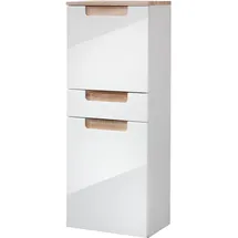 WELLTIME Siena Midischrank 40 x 105 x 27 cm Weiß