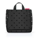 Reisenthel toiletbag Glossy dots Black