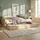 Homestyle4u Kinderbett Ausziehbett 90 x 200 cm Kiefer massiv braun