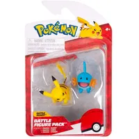 Jazwares Pokemon Battle Figuren Set Pikachu und Hydropi