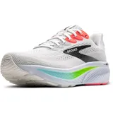 Brooks Ghost 17 Herren White / Pink Clay / Gecko 44,5