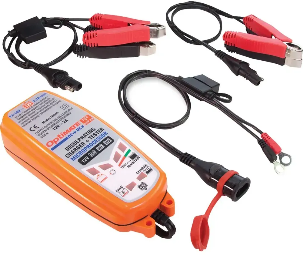 Tecmate Tm500v3 Ladegerät - Blue - One Size