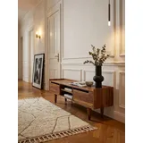 KADIMA DESIGN Lowboard 145x43x35 cm Braun Massivholz