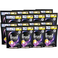 PERWOLL Caps Black Waschmittel 16x 19 WL (304 Wäschen), All-in-1 Waschmittel Caps reinigen sanft und erneuern Farben & Fasern, für alle dunklen Textilien, mit Dreifach-Renew-Technologie