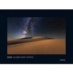 KUNTH Monats-Wandkalender Zauber der Sterne 2025