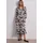 STREET ONE Maxikleid mit allover Print Braun 38