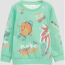 s.Oliver Sweatshirt Turquoise 140
