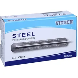 Blutlanzetten Metall einfach