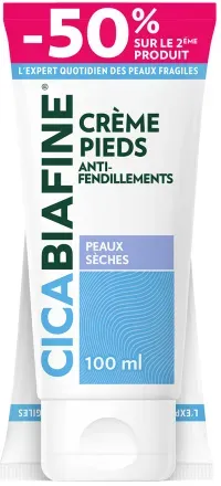 Cicabiafine Fußcreme Gegen Risse Tubes 2x100ml