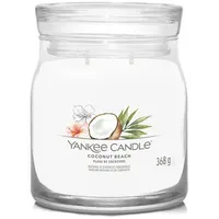 Yankee Candle Coconut Beach Duftkerze 368 g weiß