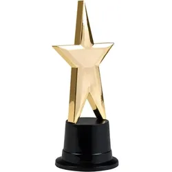 Star Award 22cm Gold-Schwarz - OS