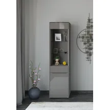 Set One by Musterring Standvitrine Reno 48 x 42 x 185 cm Grau