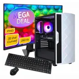 gamemax Gaming-PC Diamond WT i7 14700F 4,0 GHz 16 GB RAM 1 TB SSD RTX 5070 Win 11