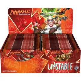 Wizards of the Coast Unstable Booster Display Box Englisch mit 36 Booster Packs