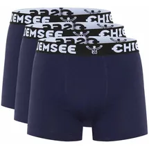 Chiemsee Boxershorts einfarbig Dunkelblau L 3er Pack