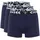 Chiemsee Boxershorts einfarbig Dunkelblau L 3er Pack