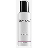 Semilac Remover Acetone Nagellackentferner 125 ml Für Hybridlack UV LED Nagellack Reiniger für Maniküree und Pediküre Dermatologisch Getestet