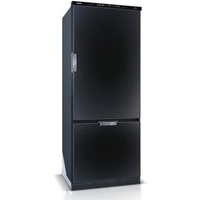 Vitrifrigo Slim 250 Kompressor-Kühlschrank mit Gefrierfach, 250L, 12/24V, 75W, schwarz