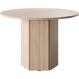 Selsey Esstisch Esszimmertisch rund 110 cm - Lindberg Eiche