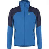 Montura Rise Hooded Jacke b.blue/graphite blue L