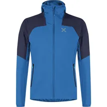 Montura Rise Hooded Jacke b.blue/graphite blue L