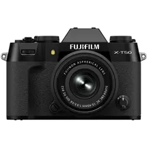 Fujifilm X-T50 schwarz + 15-45 mm
