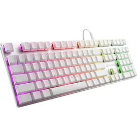 Sharkoon PureWriter RGB weiß, Kailh Choc LOW PROFILE BLUE, USB, US (4044951034277)