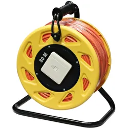InLine Netzwerk-Kabeltrommel Cat.6A - S/FTP - 80m