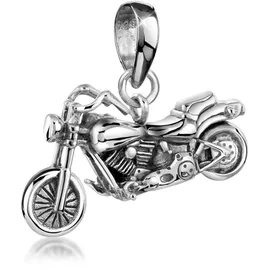 KUZZOI Motorrad Bike Silber 925