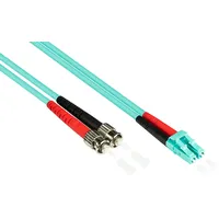 Good Connections Patchkabel LWL Duplex OM3 (Multimode, 50/125) ST/LC, 1m, Good Connections®